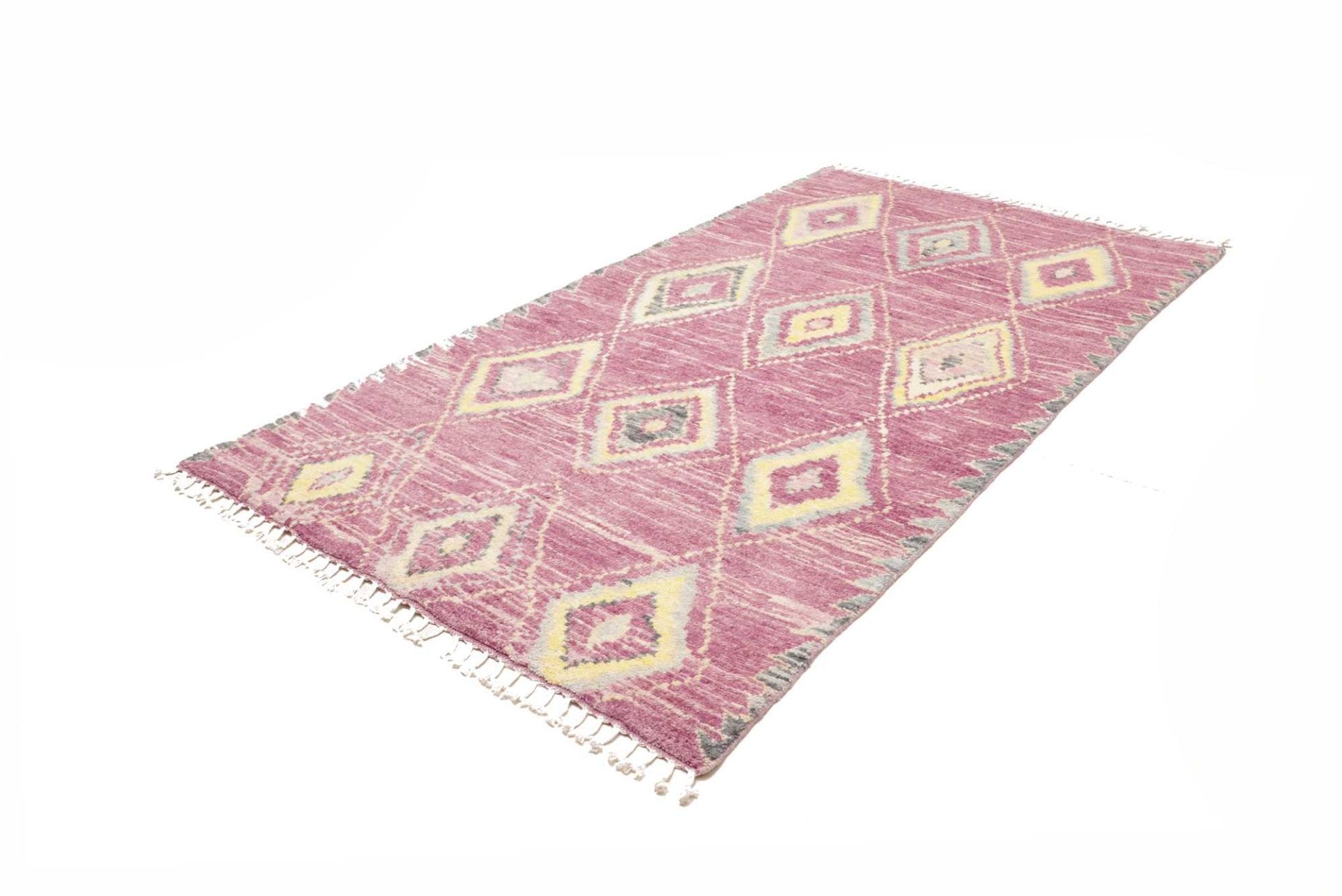 Alternative view of Hand-Knotted Pakistani Rug, 148 × 252 cm, Wool