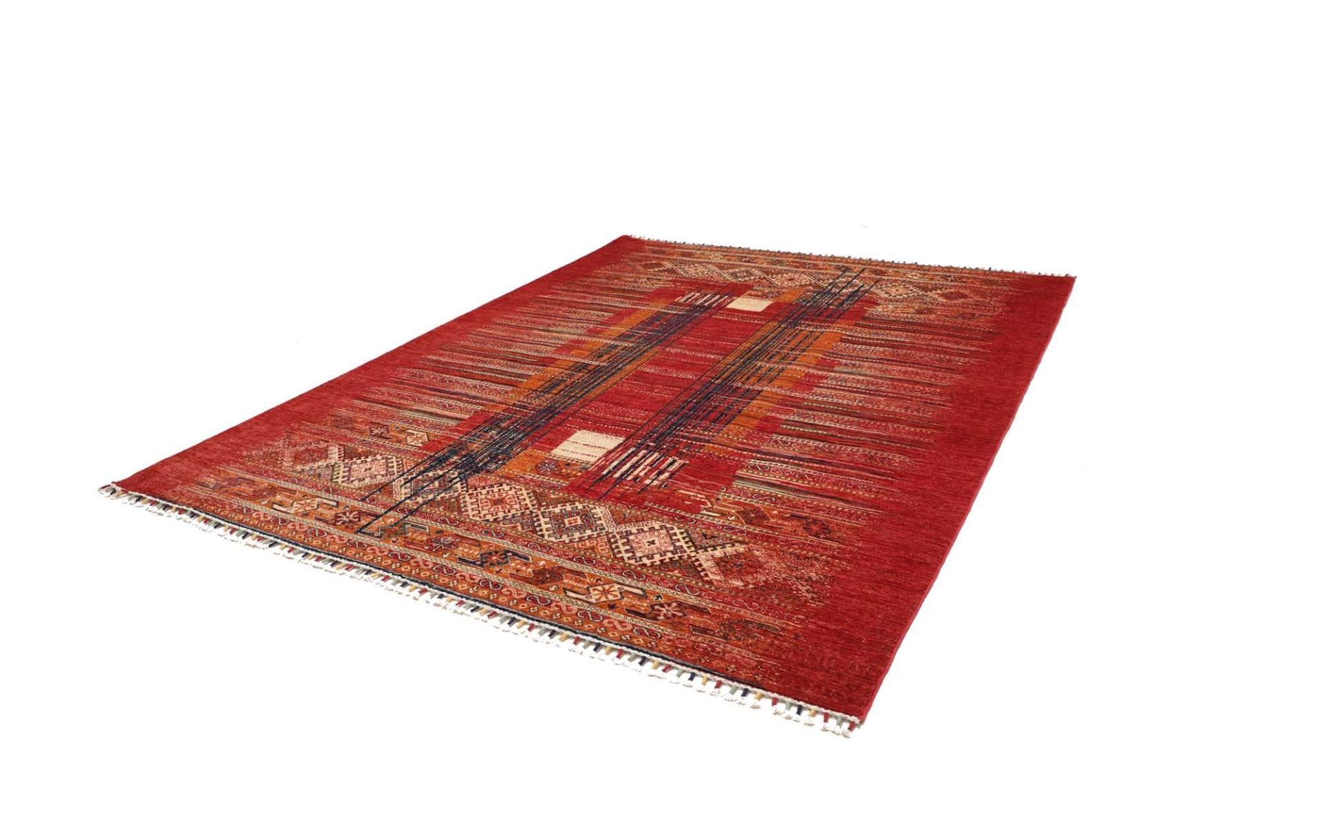 Alternative view of Hand-Woven Gabbeh Pakistani Rug, 243 × 306 cm, Wool