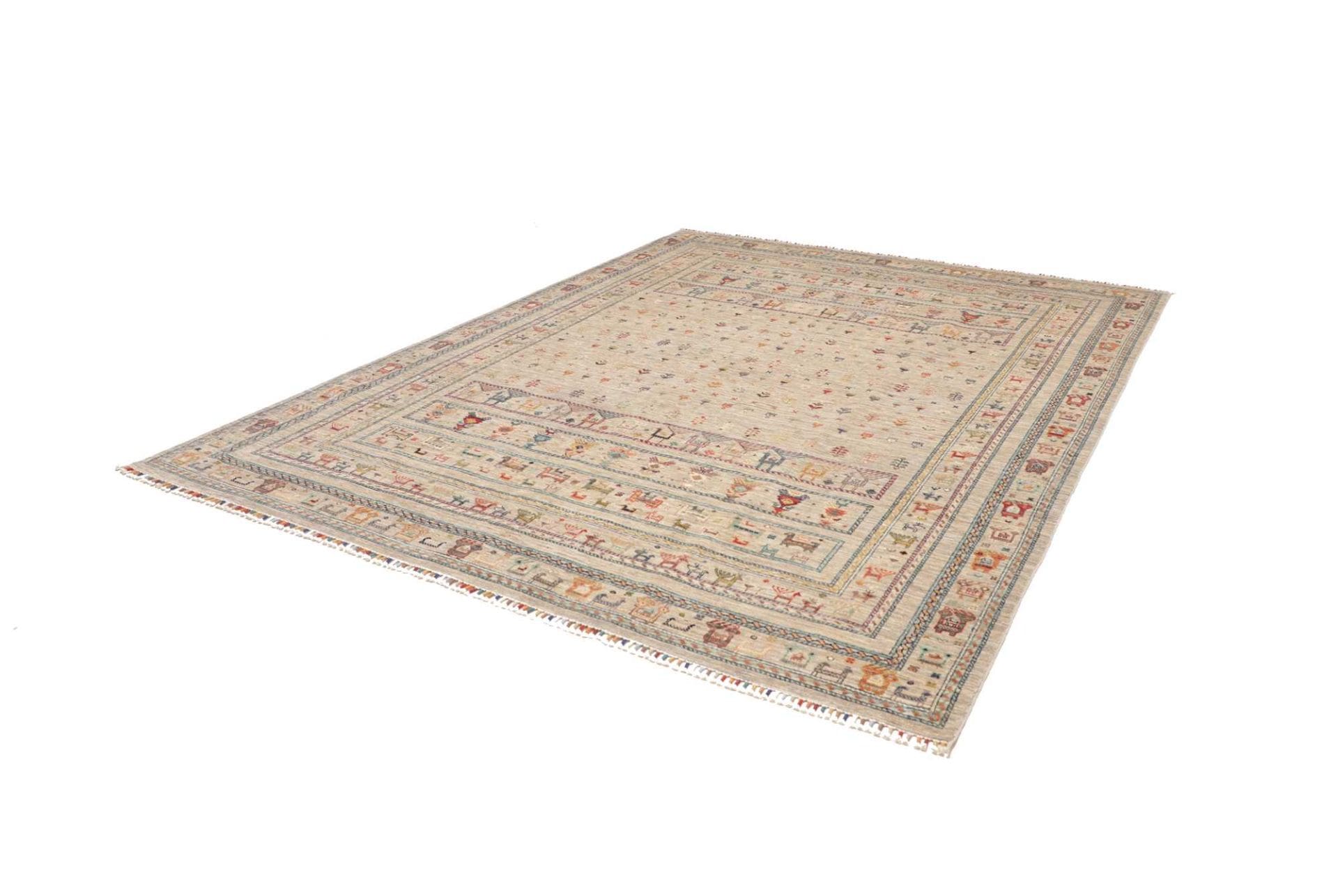 Alternative view of Samarkand Pakistani Rug 249 × 303 cm in Wool, hand-knotted