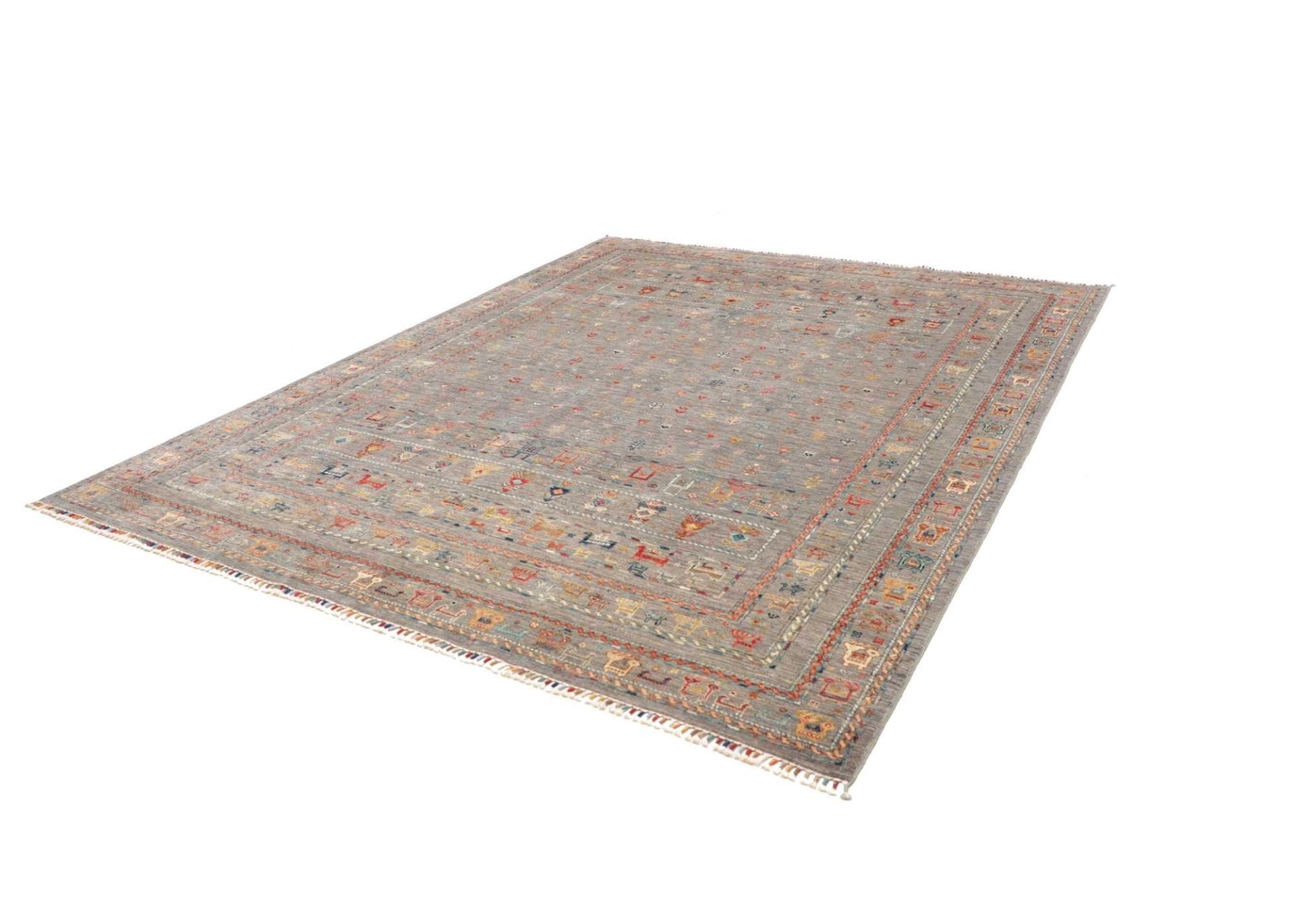 Alternative view of Wool Samarkand Pakistani Rug 247 × 306 cm, hand-knotted