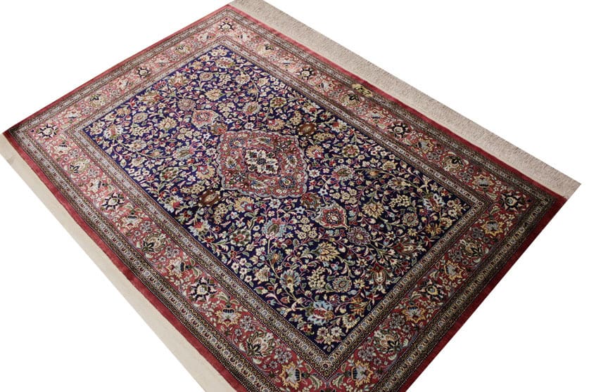 Alternative view of Hand-Knotted Oriental Rug, Silk