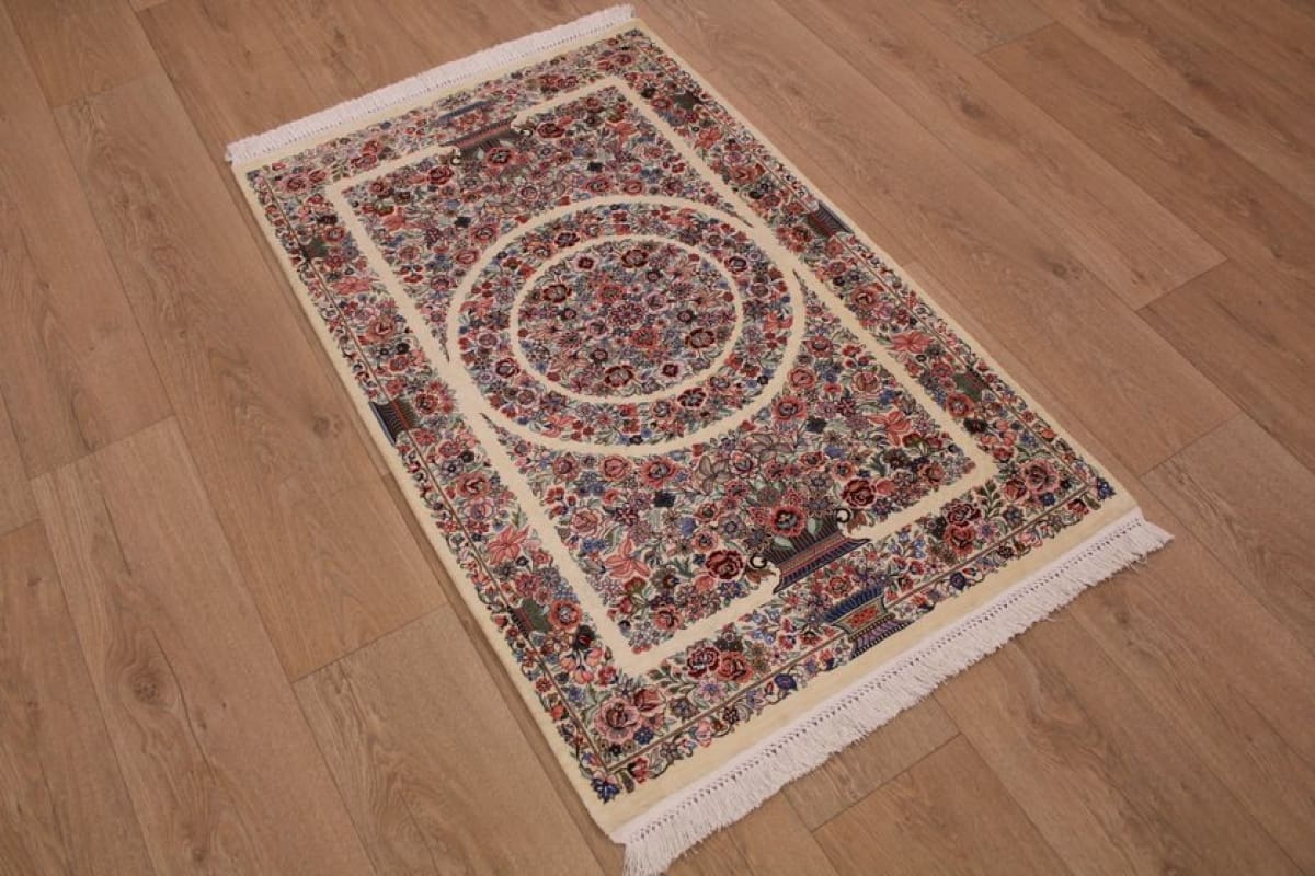 Alternative view of Qom Persian Rug
