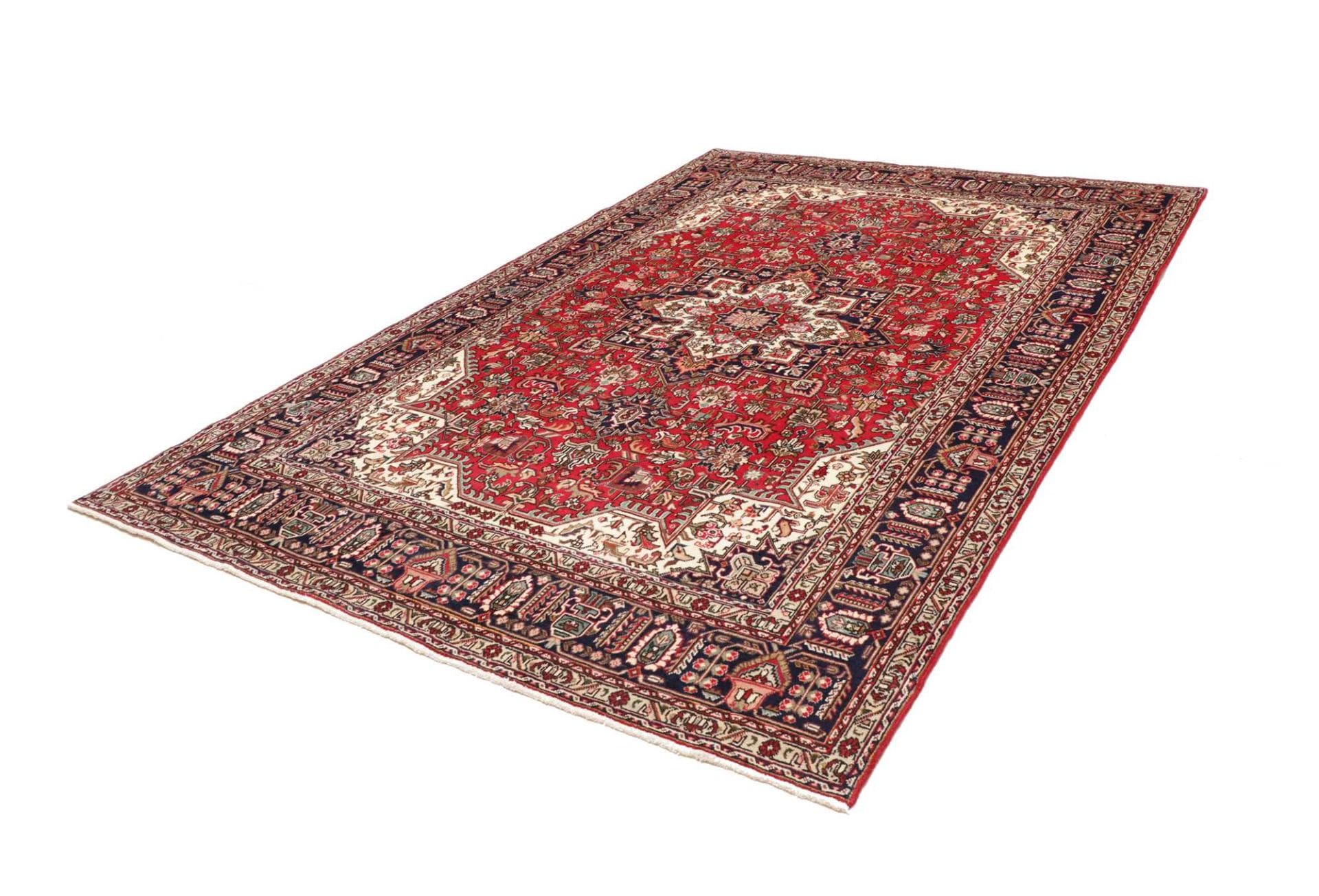 Alternative view of Wool Tabriz Persian Rug 203 × 293 cm, hand-knotted