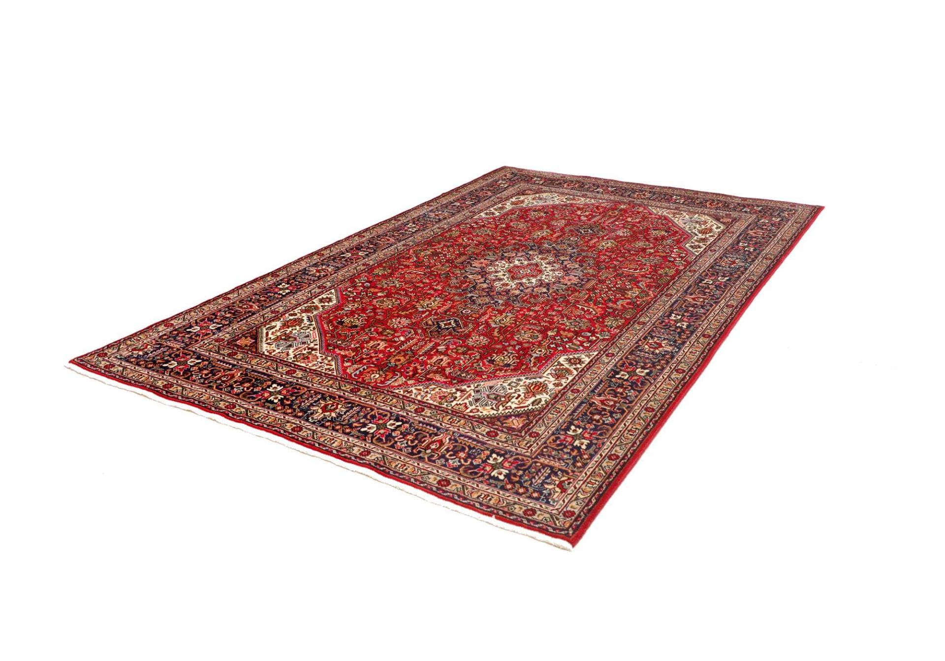 Alternative view of Wool Tabriz Persian Rug 203 × 298 cm, hand-knotted