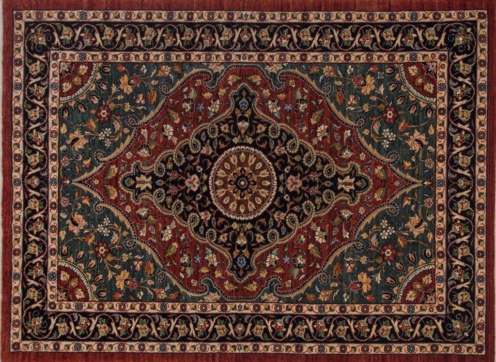 Wool Sarouk Farahan Persian Rug 200 × 300 cm, hand-knotted