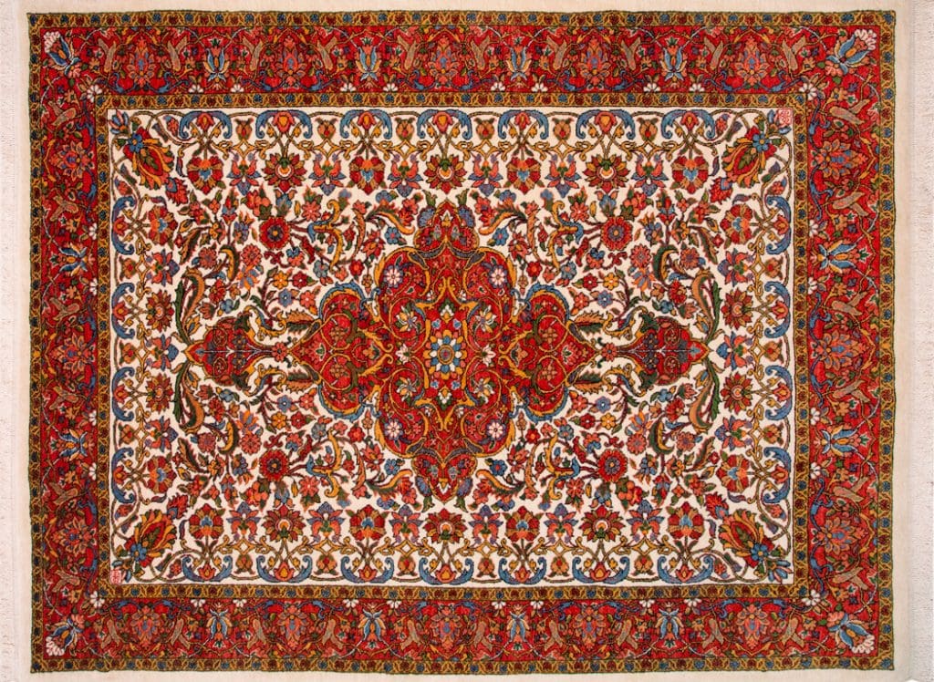 Wool Sarouk Farahan Persian Rug 200 × 300 cm, hand-knotted