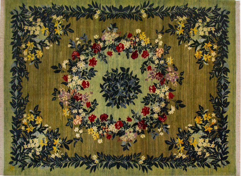 Sarouk Farahan Persian Rug 200 × 300 cm in Wool, hand-knotted