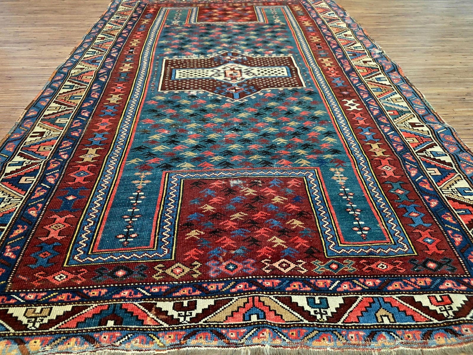 Geometrisch Oriental Rug 180 × 120 cm in Wool, hand-knotted - Image 5