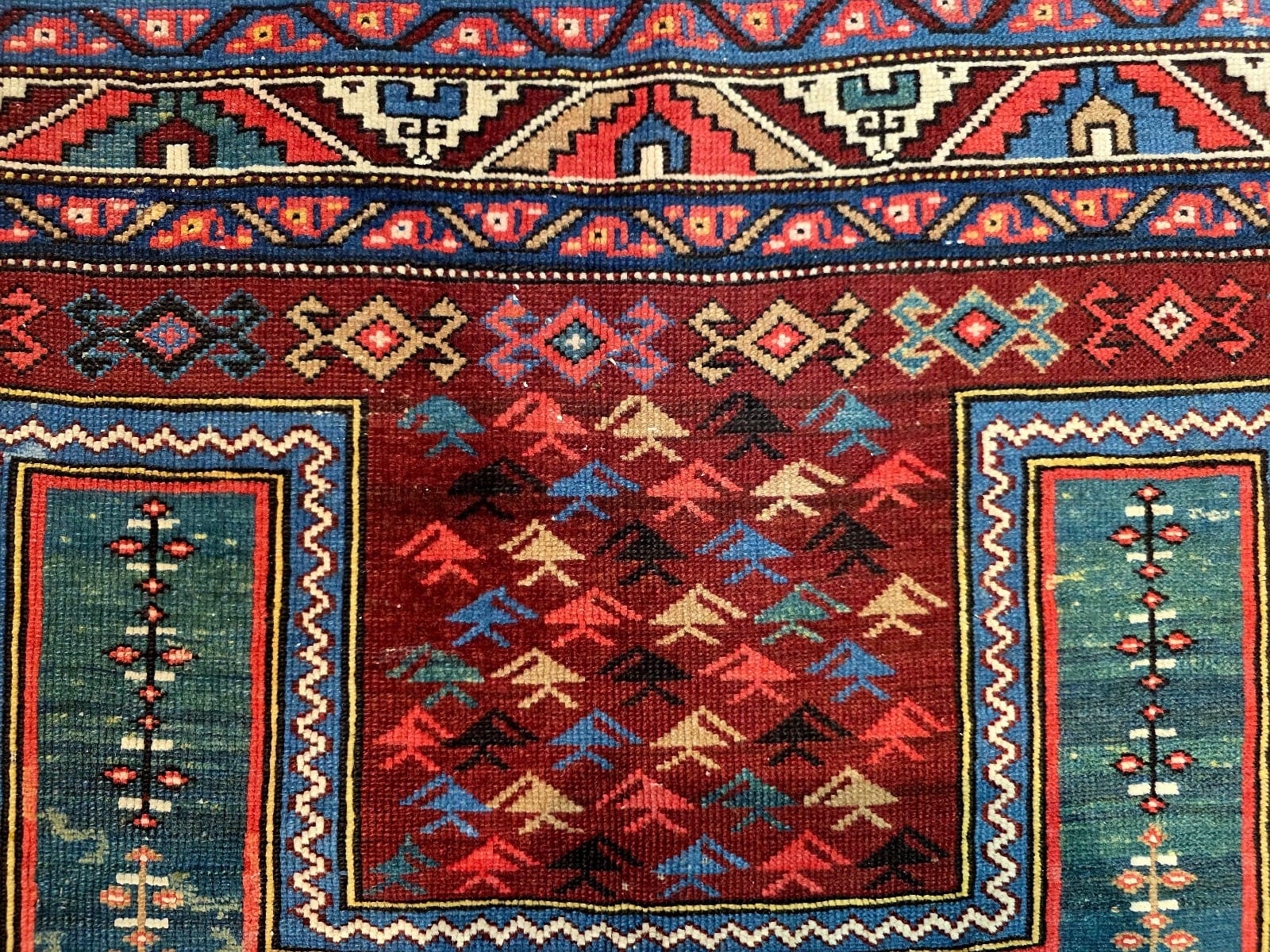 Geometrisch Oriental Rug 180 × 120 cm in Wool, hand-knotted - Image 8