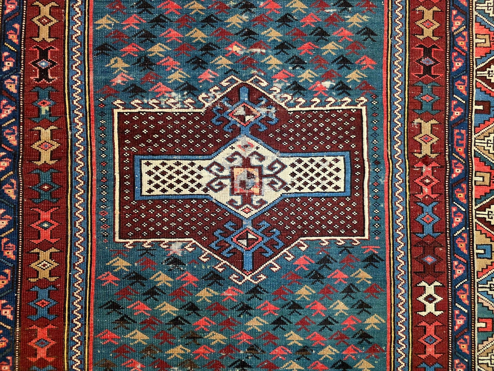 Geometrisch Oriental Rug 180 × 120 cm in Wool, hand-knotted - Image 9