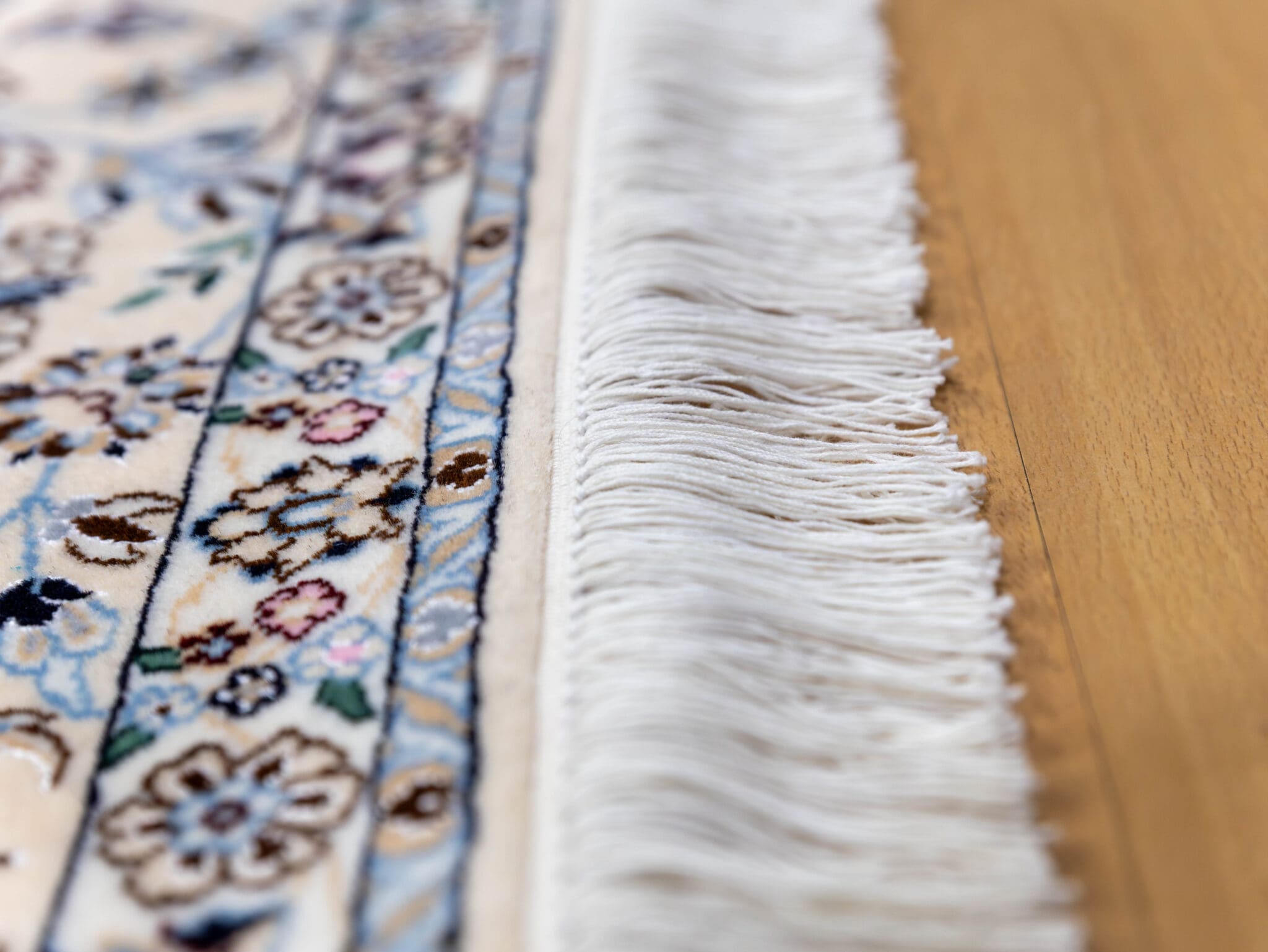 Hand-Knotted Nain Persian Rug, 200 × 150 cm, Wool - Image 13