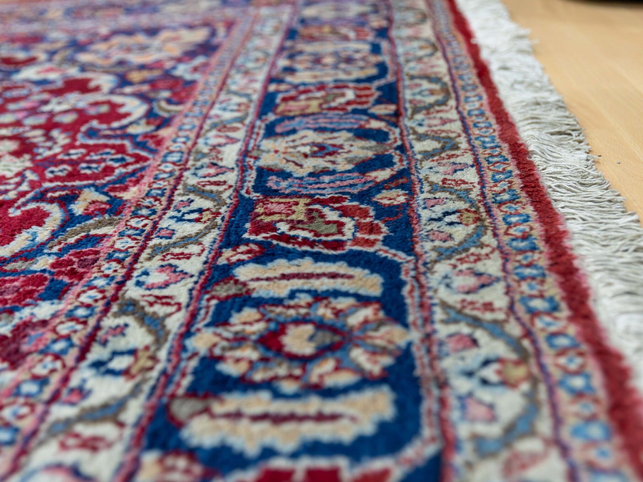 Mashhad Persian Rug 315 × 204 cm in Wool, hand-knotted - Image 14