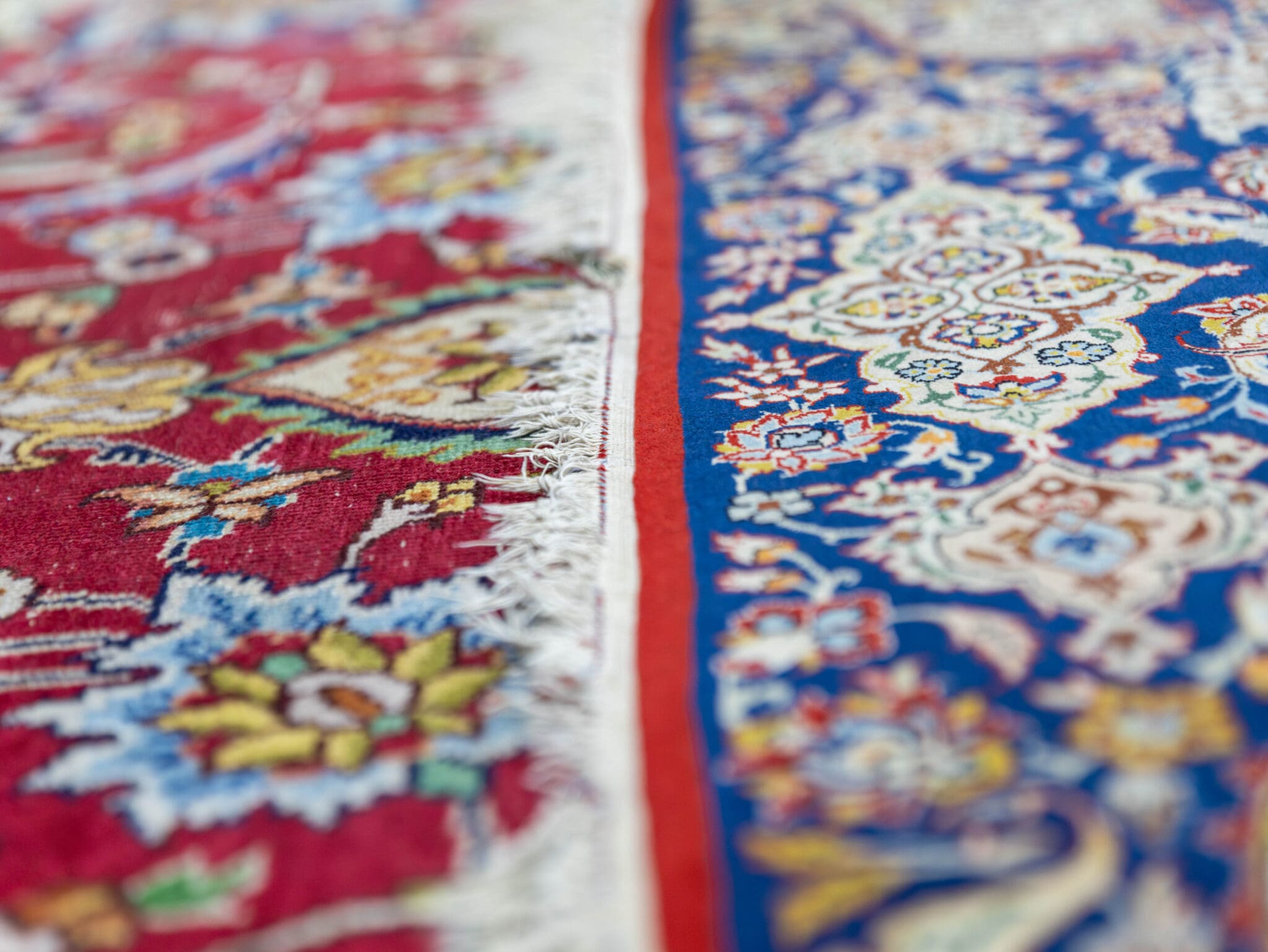 Wool & Silk Isfahan Persian Rug 156 × 102 cm, hand-knotted - Image 9