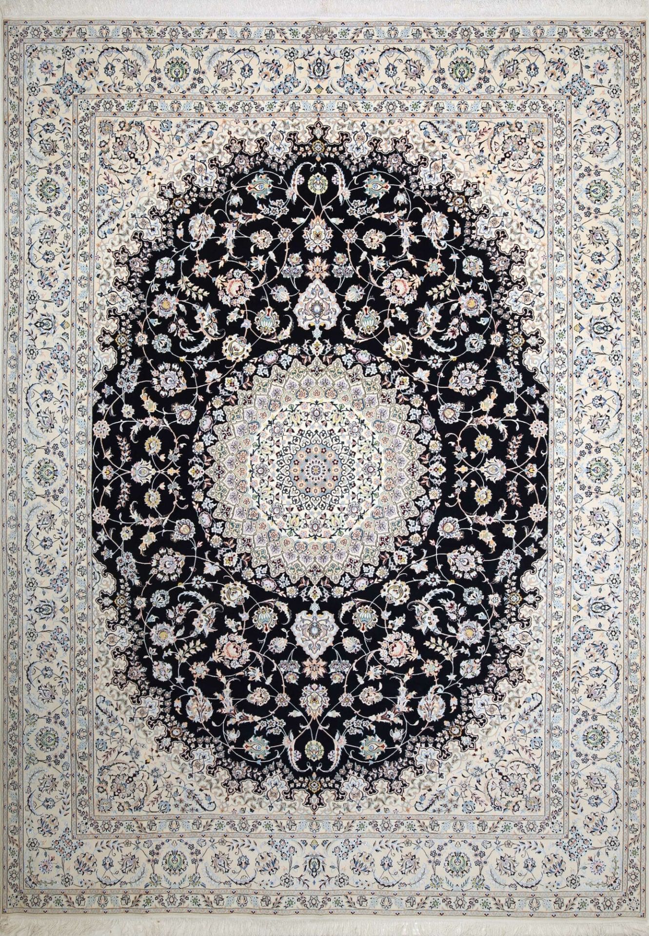 Nain Persian Rug 301 × 410 cm in Wool, hand-knotted
