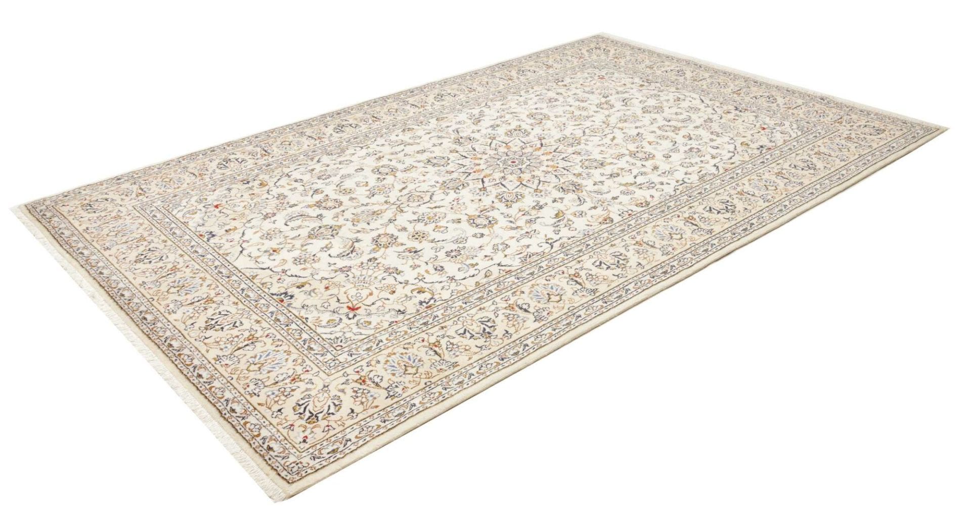 Alternative view of Hand-Knotted Kashan Persian Rug, 196 × 304 cm, Wool