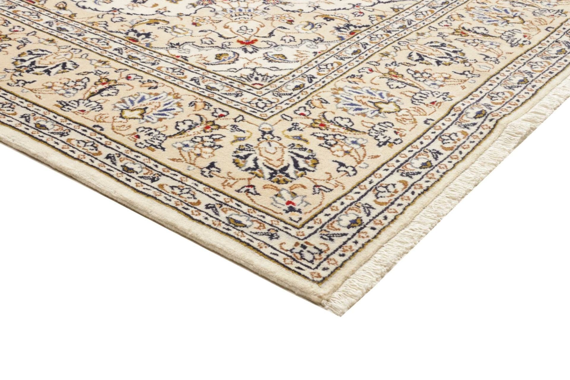 Hand-Knotted Kashan Persian Rug, 196 × 304 cm, Wool - Image 5