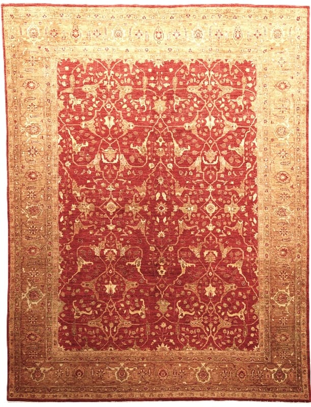 Pakistani Rug 350 × 260 cm in Wool, hand-knotted