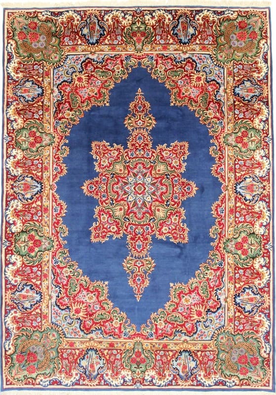 Kerman Persian Rug 365 × 256 cm in Wool, hand-knotted