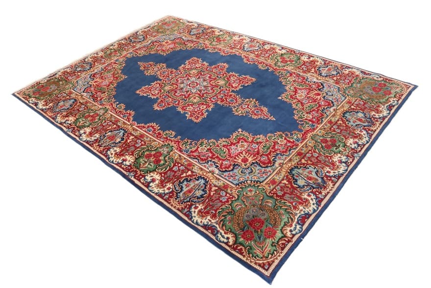 Alternative view of Kerman Persian Rug 365 × 256 cm in Wool, hand-knotted