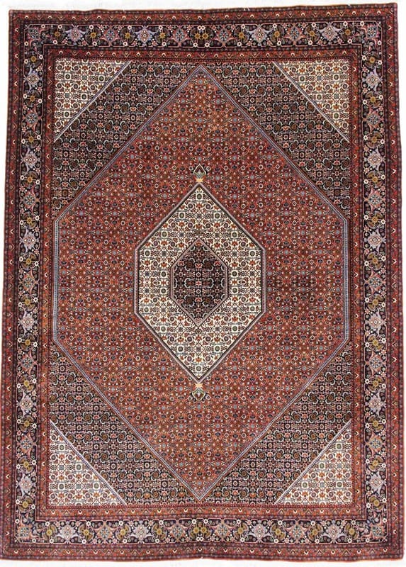 Bijar Persian Rug 347 × 250 cm in Wool, hand-knotted
