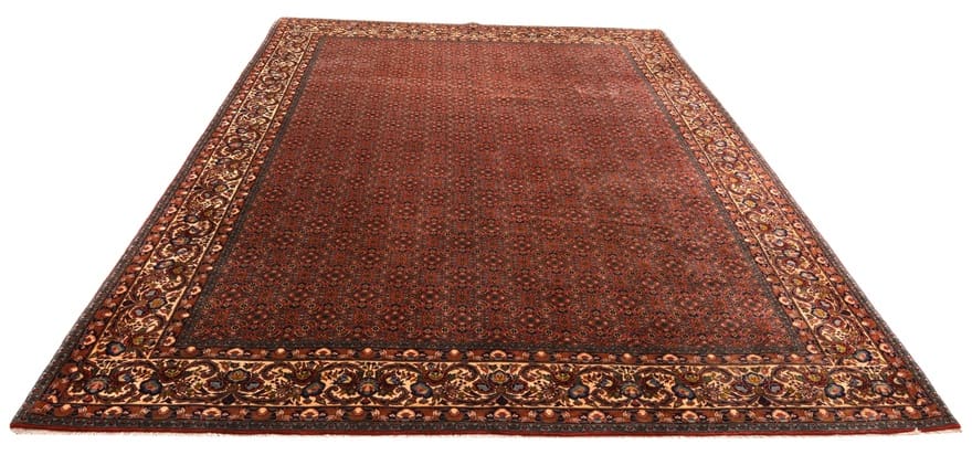 Alternative view of Bijar Persian Rug 343 × 257 cm in Wool, hand-knotted