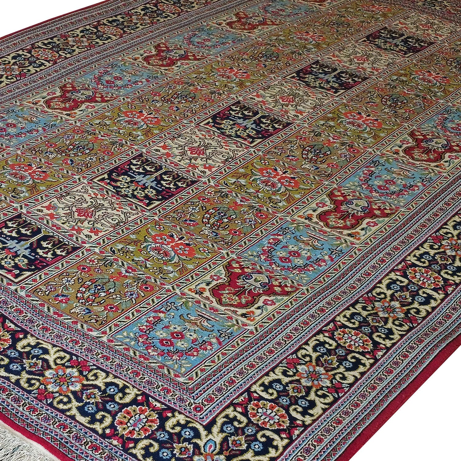 Alternative view of Wool Qom Persian Rug 260 × 160 cm, handmade