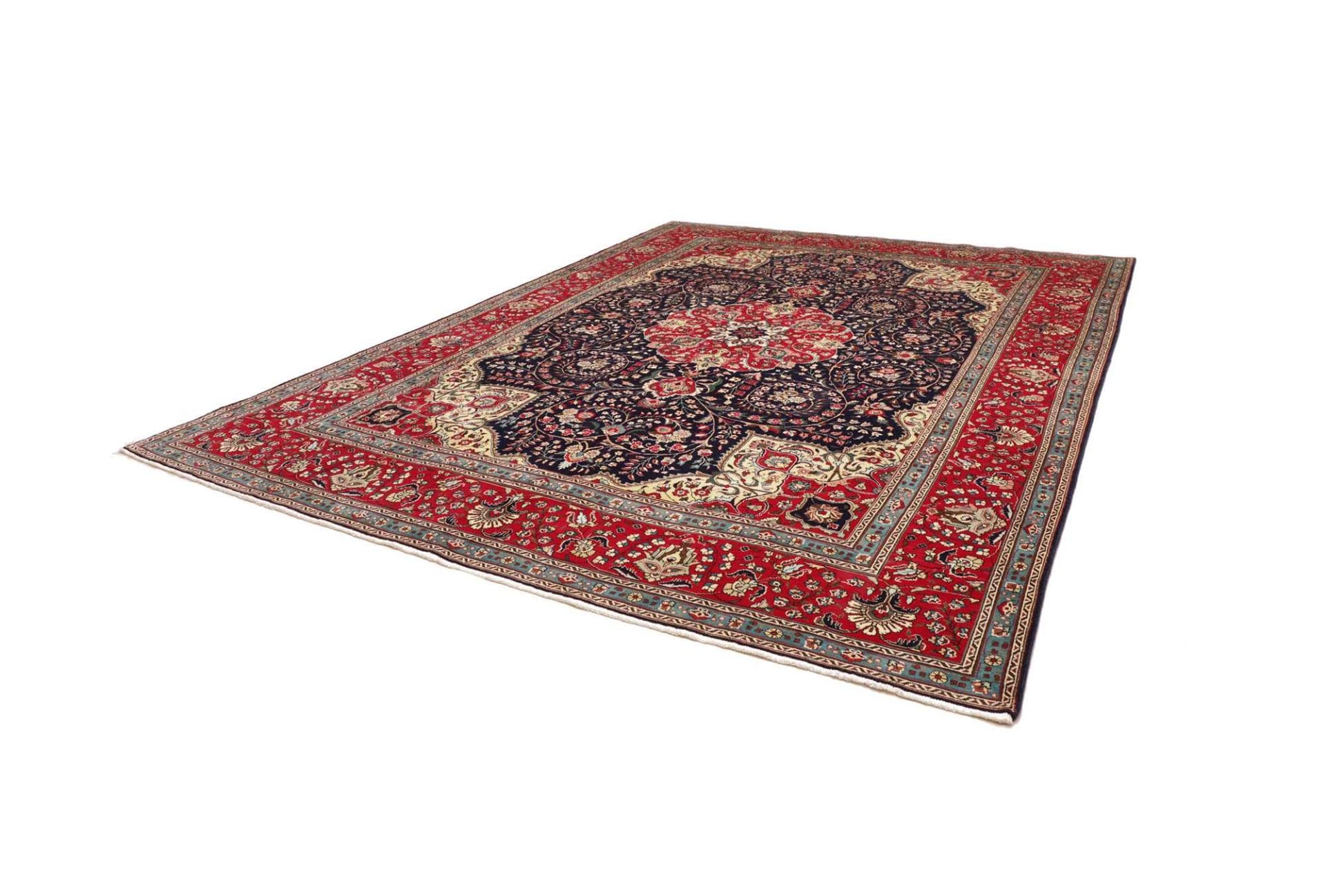 Alternative view of Hand-Knotted Tabriz Persian Rug, 305 × 393 cm, Wool