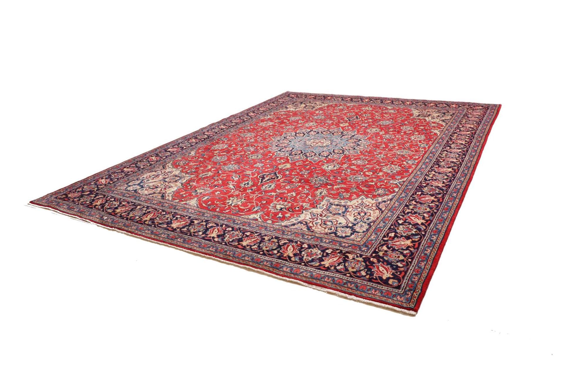 Alternative view of Hand-Knotted Sarouk Persian Rug, 304 × 397 cm, Wool