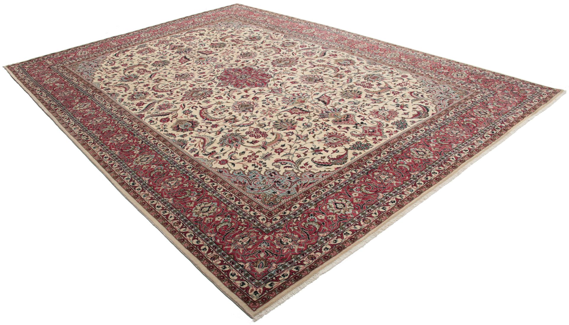 Alternative view of Wool Sarouk Persian Rug 295 × 408 cm, hand-knotted