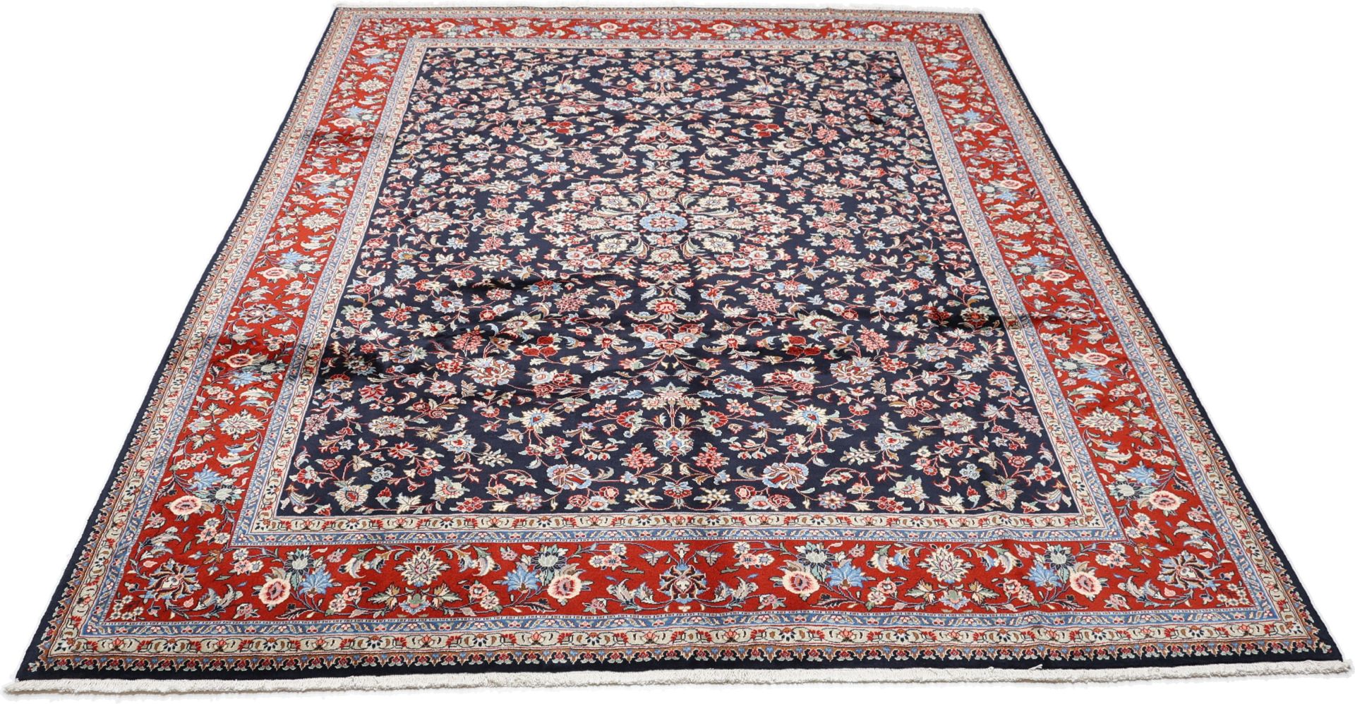 Alternative view of Wool Mashhad Persian Rug 300 × 390 cm, hand-knotted