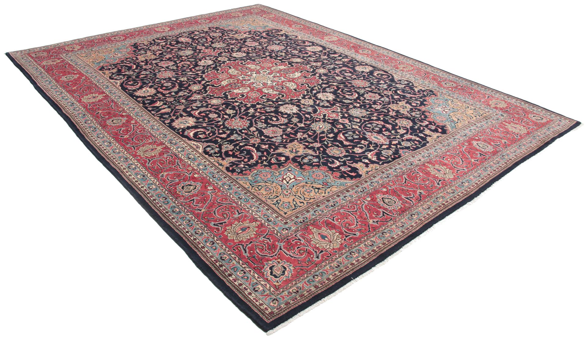 Alternative view of Sarouk Persian Rug 286 × 383 cm in Wool, hand-knotted