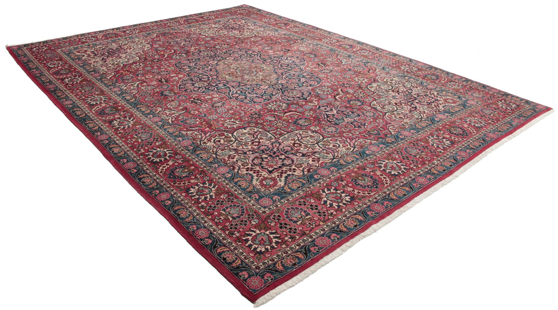 Alternative view of Hand-Knotted Kerman Persian Rug, 300 × 400 cm, Wool