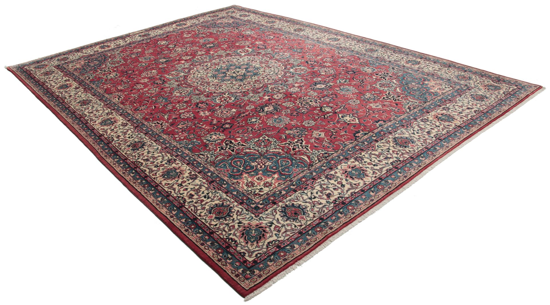 Alternative view of Wool Sarouk Persian Rug 300 × 400 cm, hand-knotted