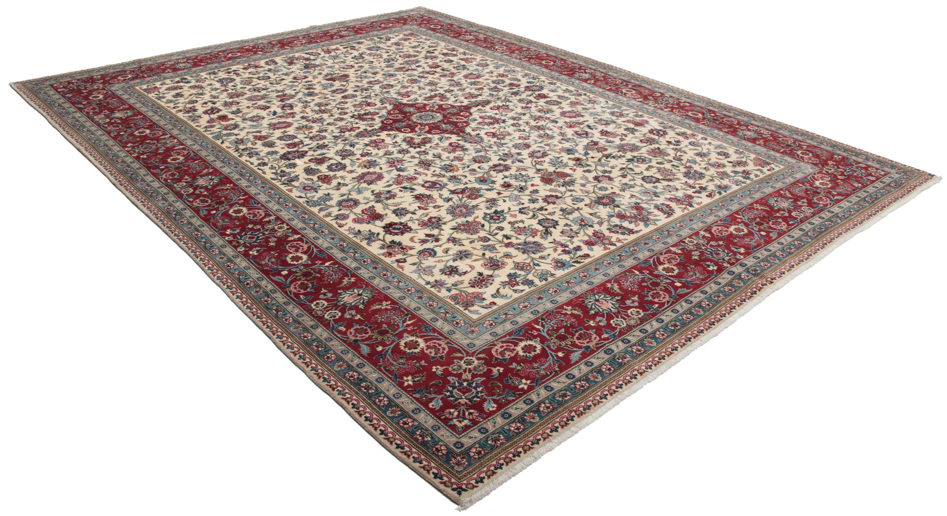 Alternative view of Wool Sarouk Persian Rug 306 × 400 cm, hand-knotted