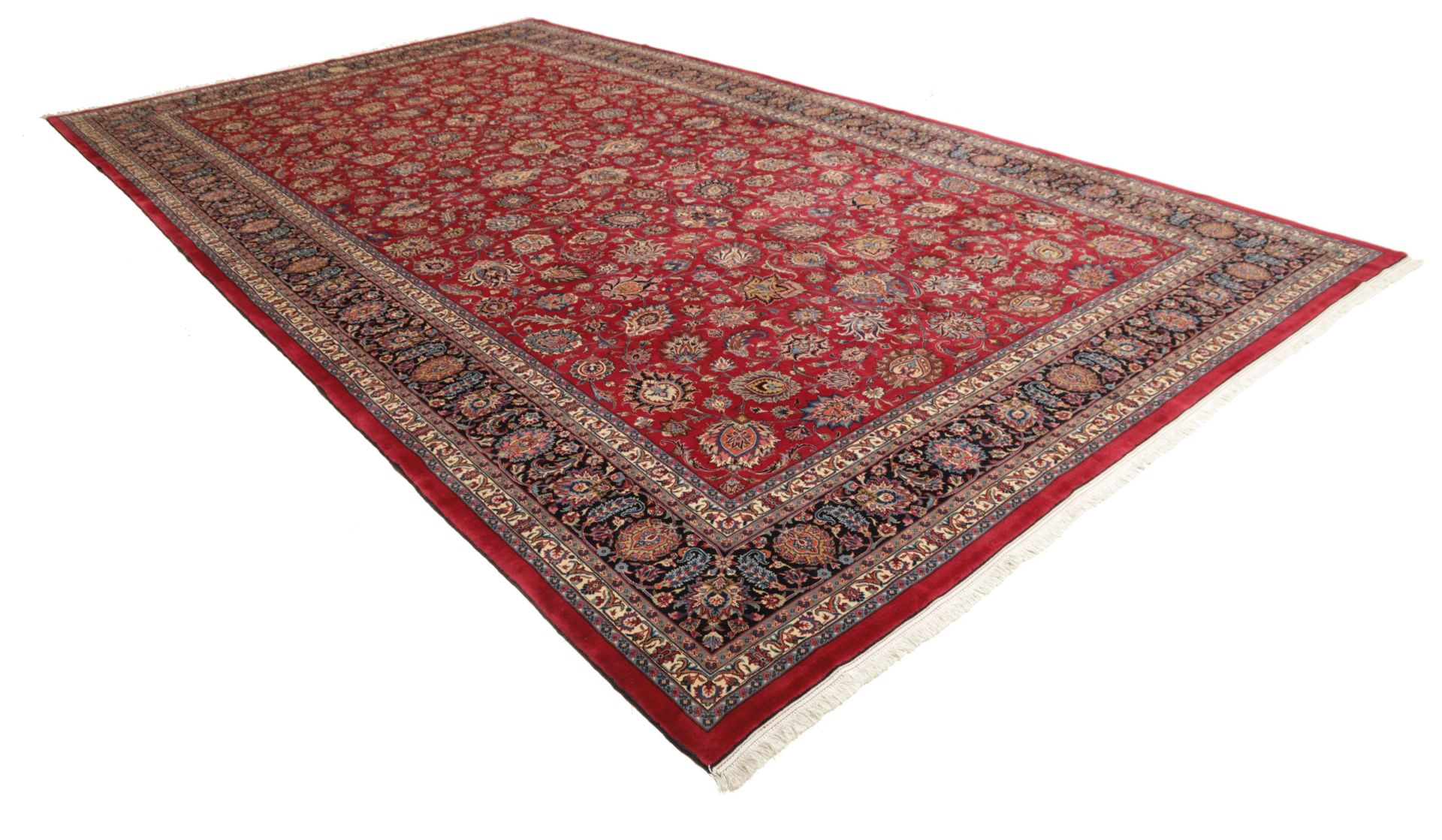 Alternative view of Wool Mashhad Persian Rug 325 × 583 cm, hand-knotted