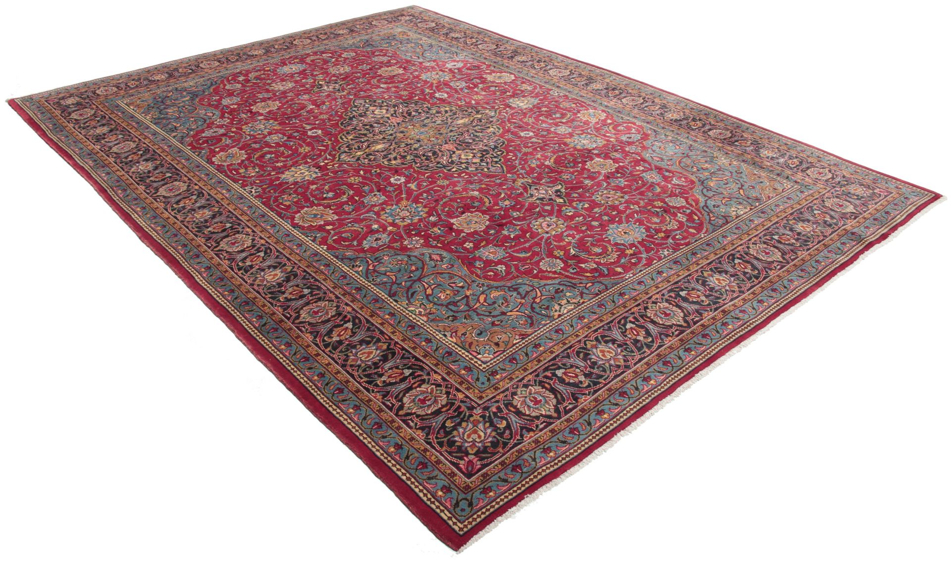 Alternative view of Sarouk Persian Rug 255 × 345 cm in Wool, hand-knotted