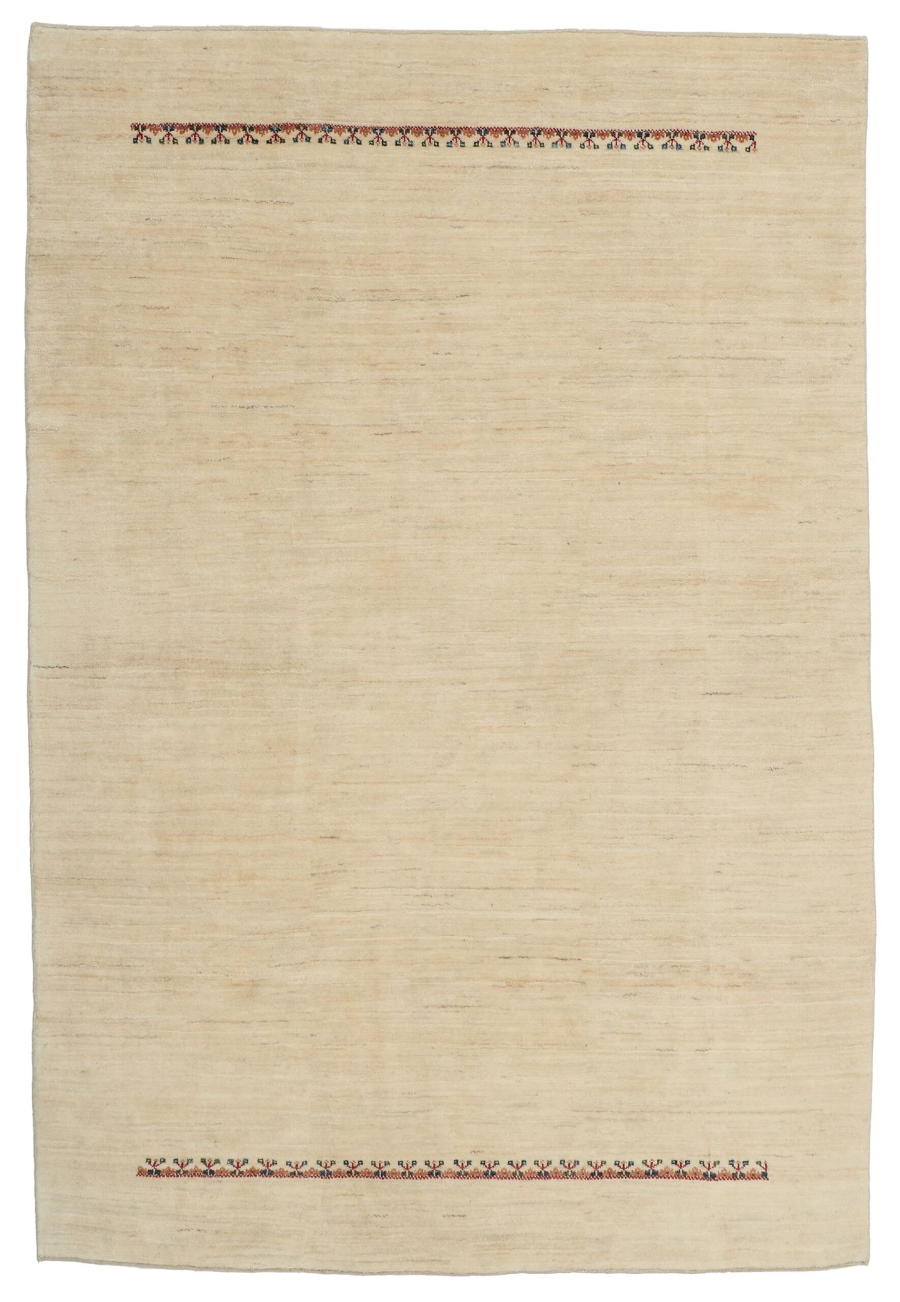 Hand-Knotted Gabbeh Persian Rug, 201 × 300 cm, Wool