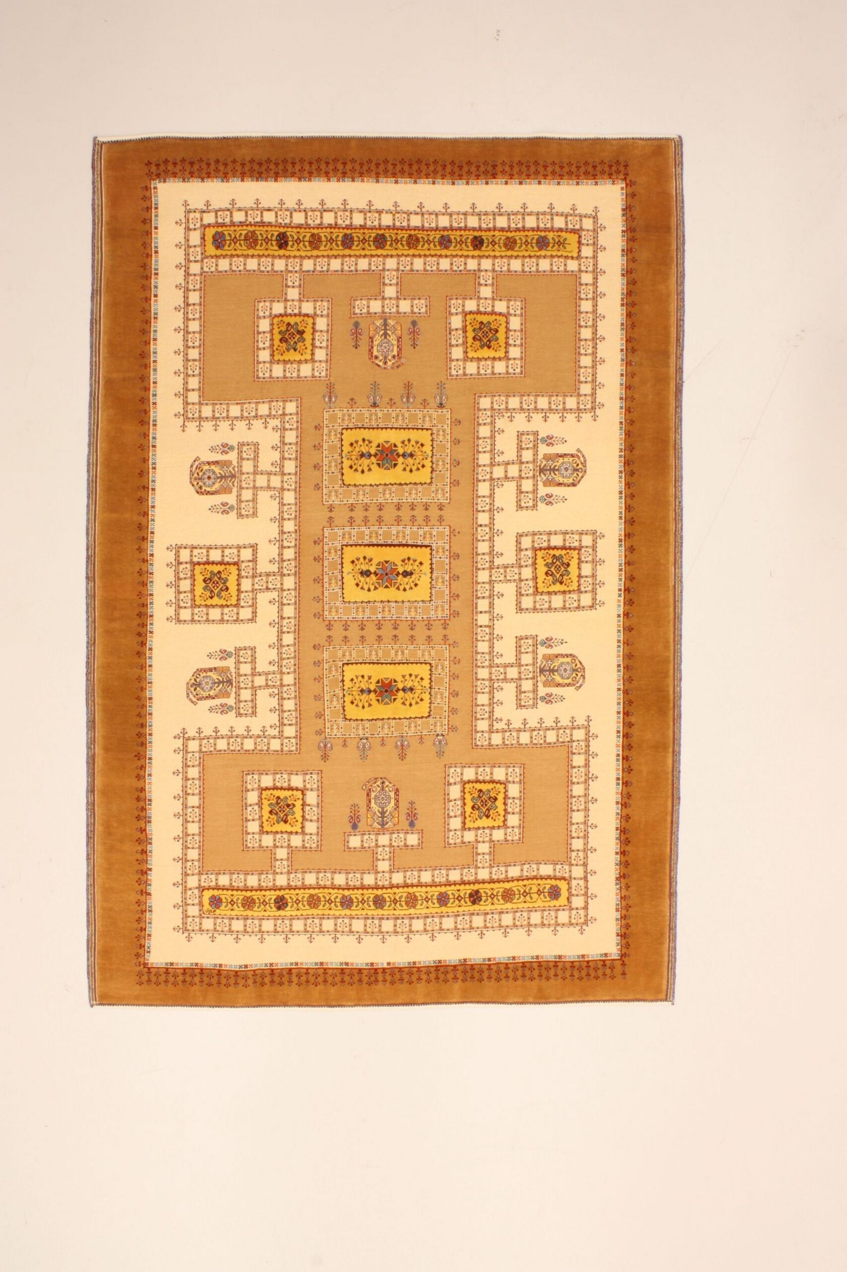 Persian Rug 200 × 293 cm in Wool, hand-woven