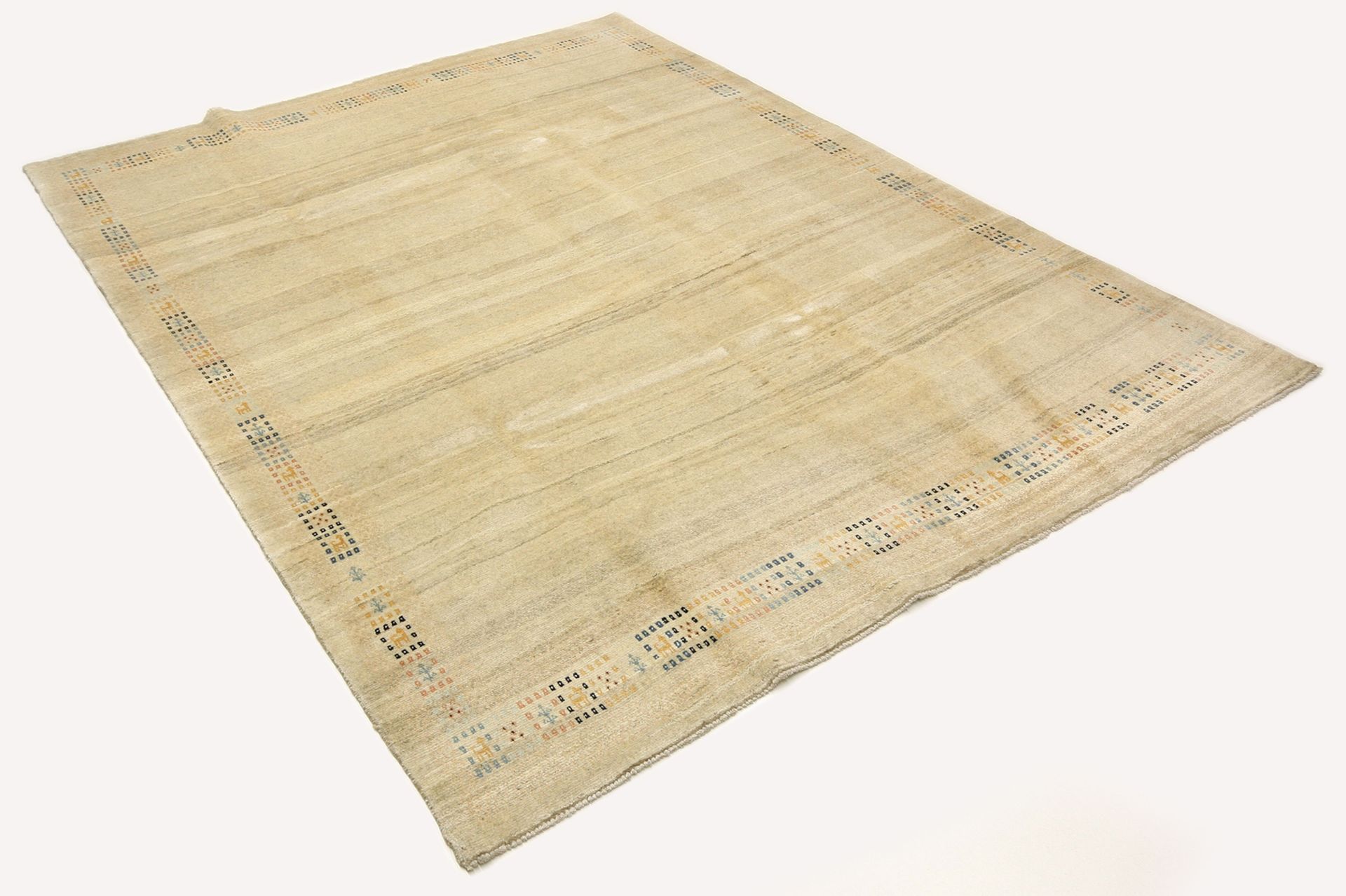 Alternative view of Hand-Knotted Persian Rug, 205 × 285 cm, Wool