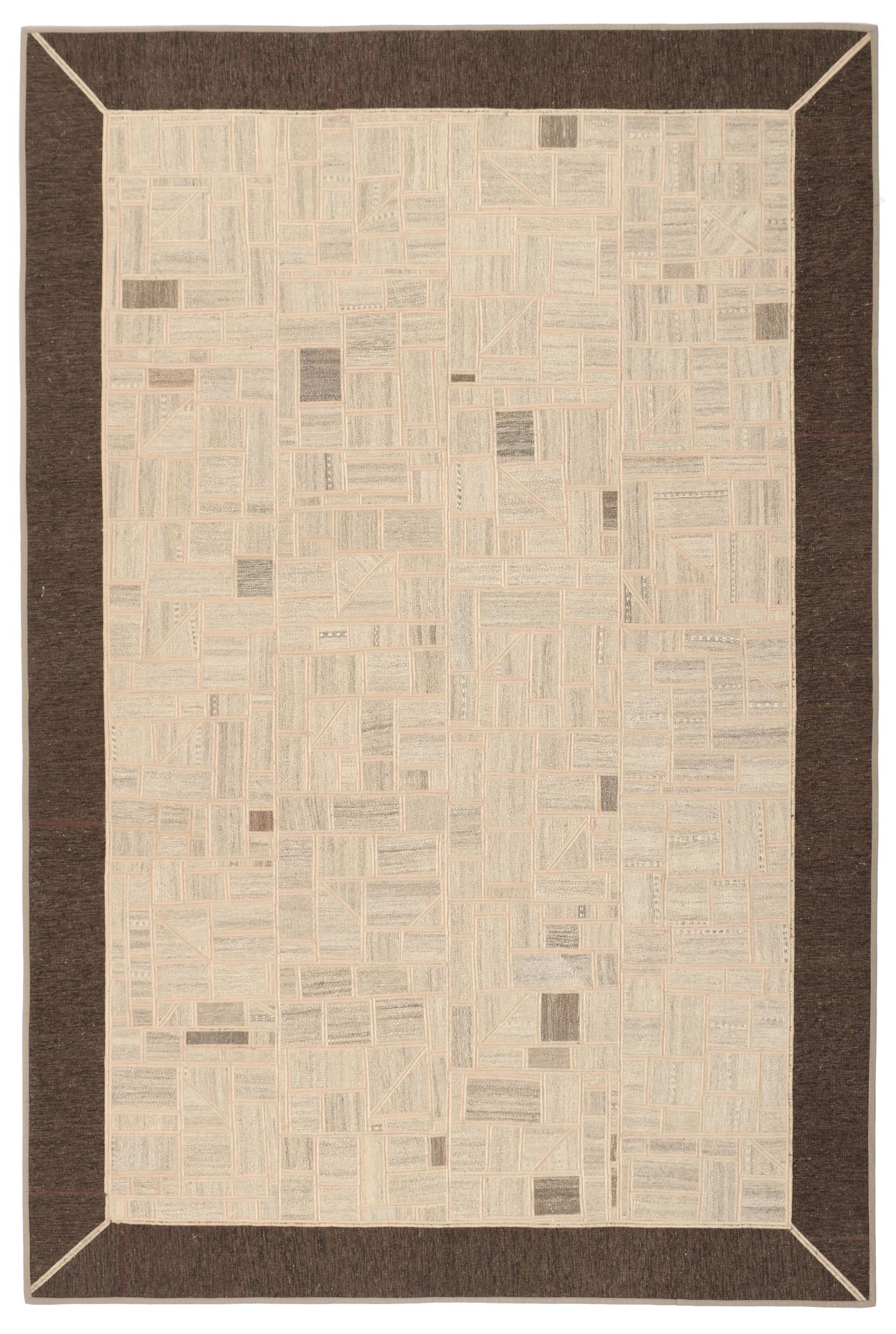 Kilim Persian Rug 199 × 298 cm in Wool, hand-woven