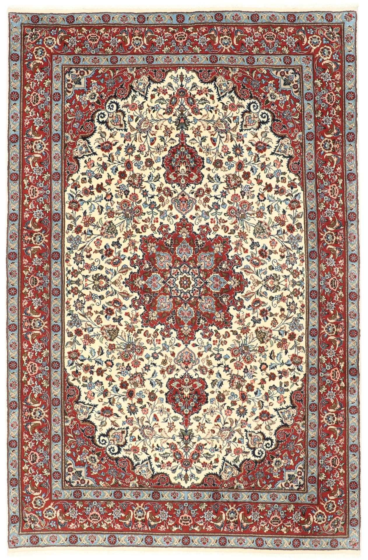 Wool Kashmar Persian Rug 203 × 303 cm, hand-knotted