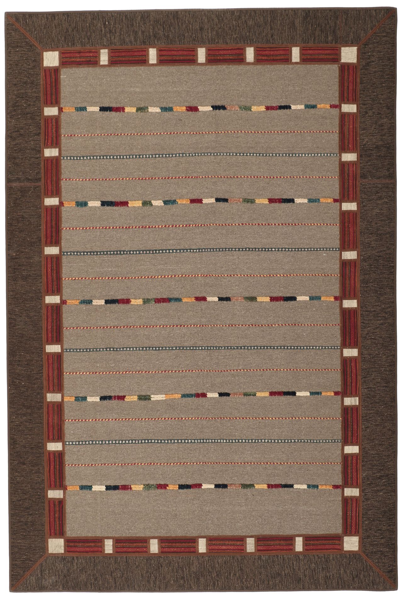 Kilim Persian Rug 202 × 301 cm in Wool, hand-woven