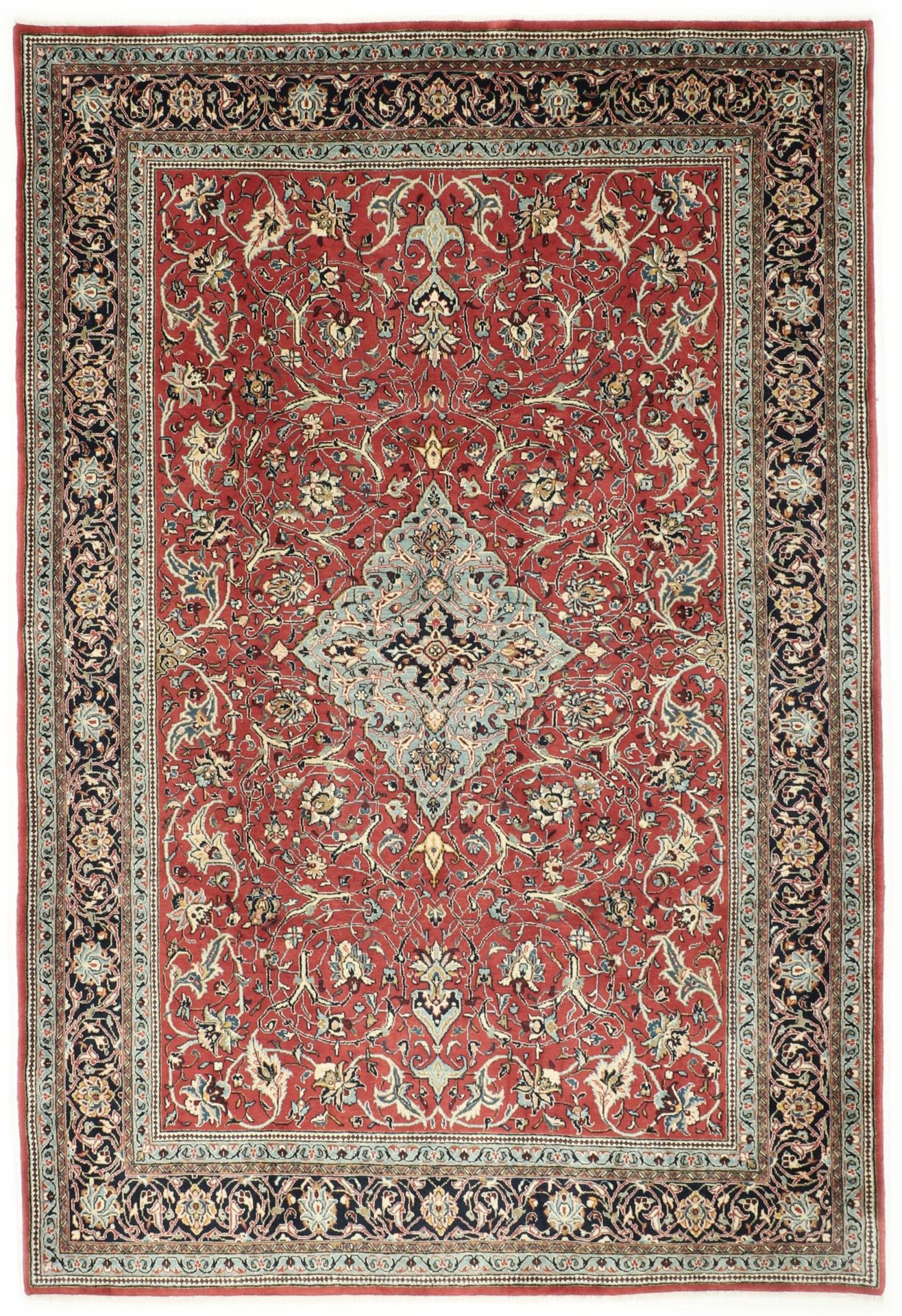 Sarouk Persian Rug 220 × 322 cm in Wool, hand-knotted
