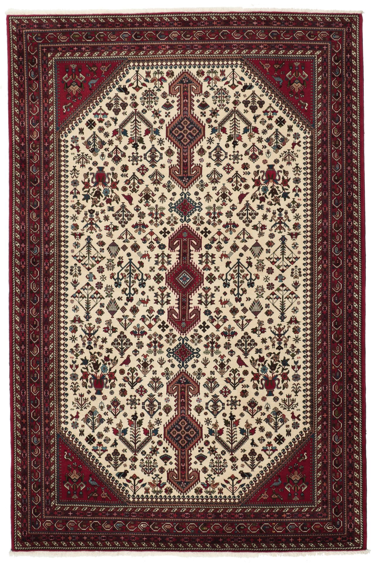 Wool Persian Rug 200 × 310 cm, hand-knotted