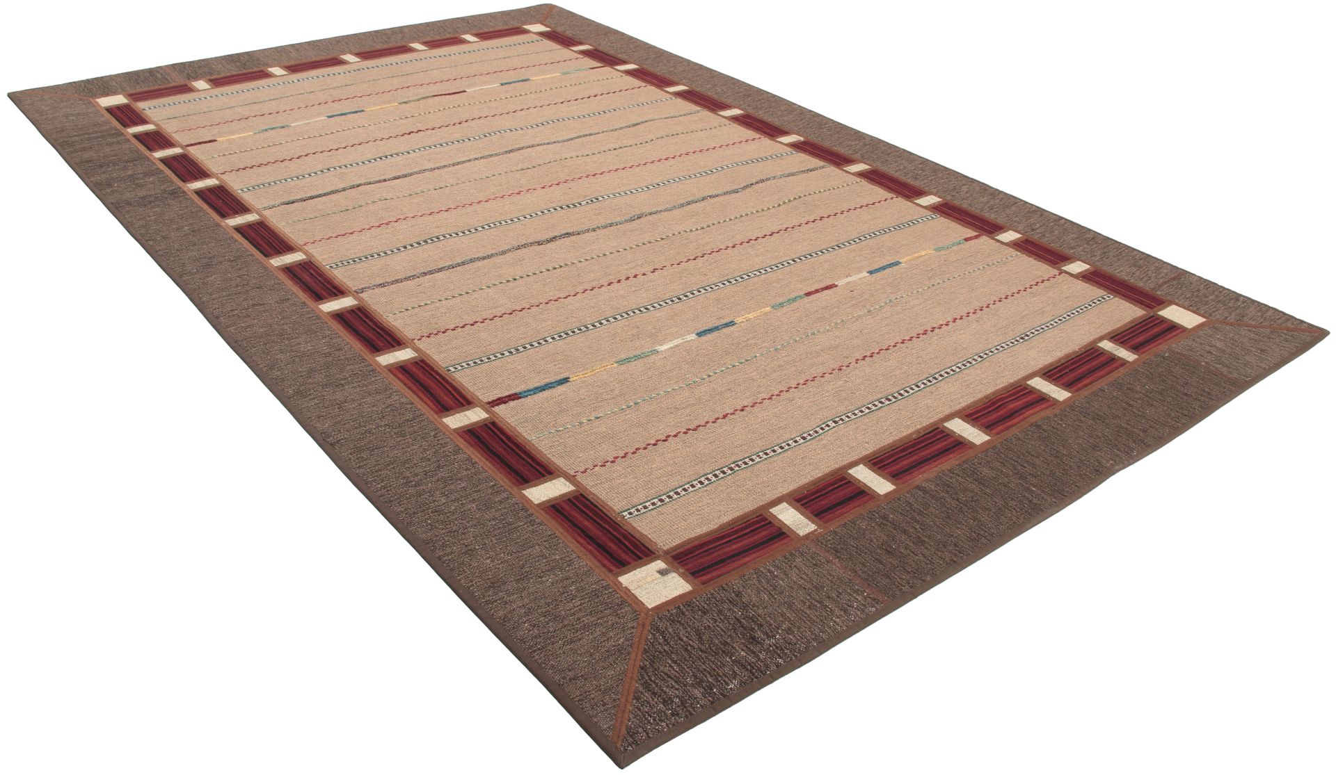 Alternative view of Kilim Persian Rug 195 × 299 cm in Wool, hand-woven