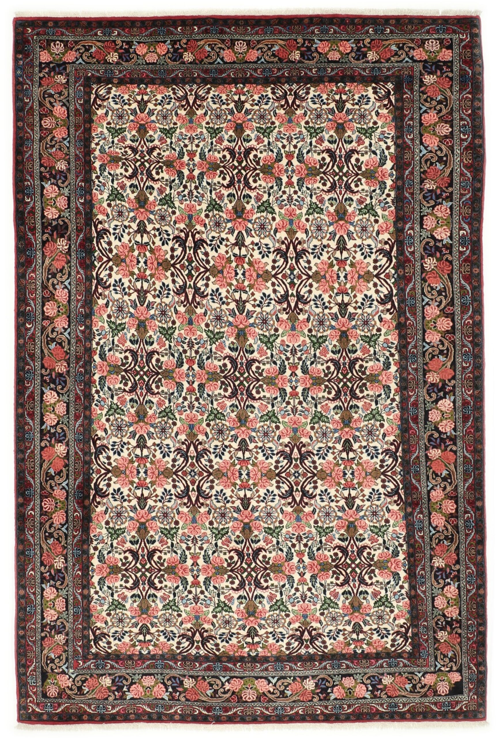 Bijar Persian Rug 200 × 302 cm in Wool, hand-knotted