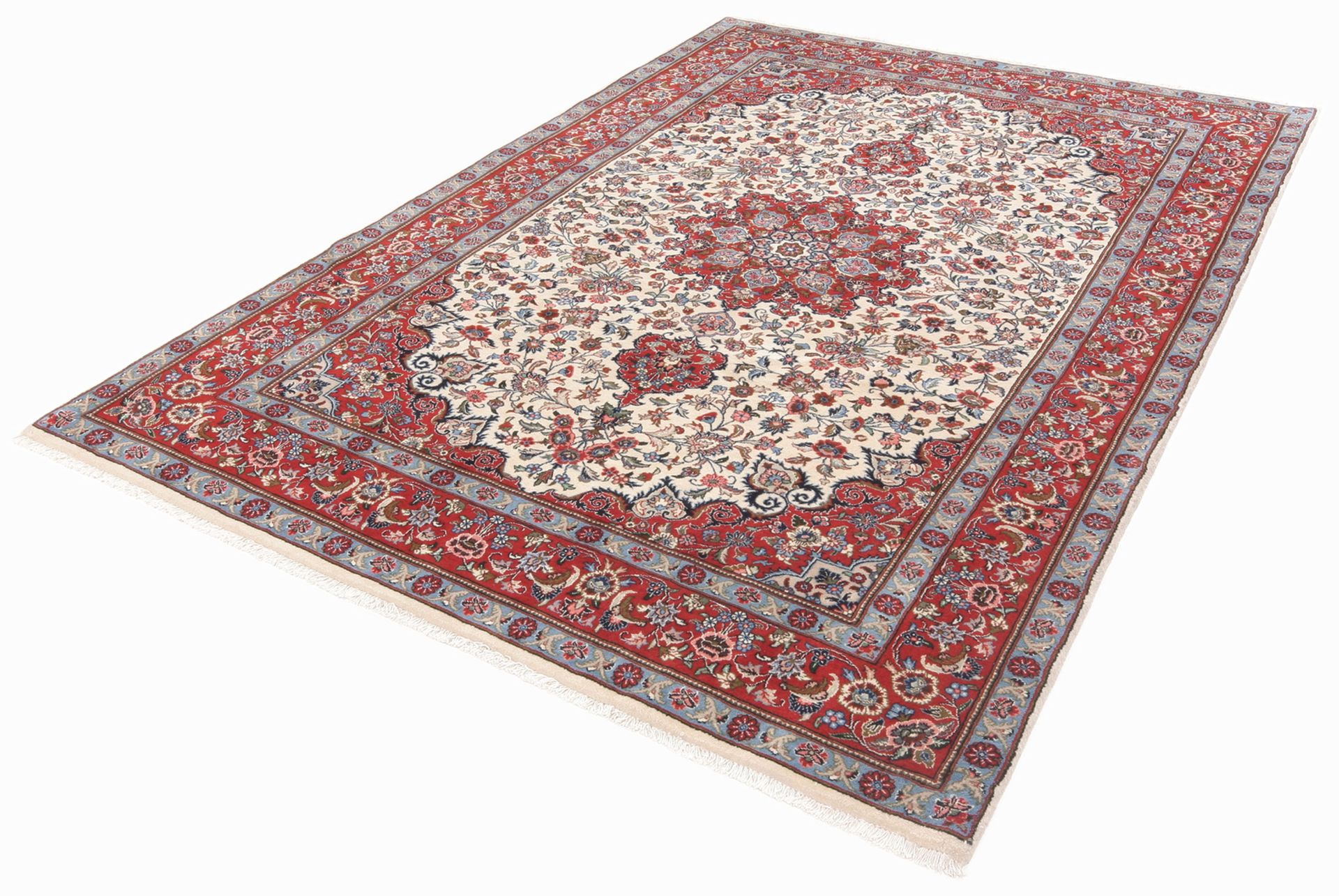Alternative view of Wool Kashmar Persian Rug 203 × 303 cm, hand-knotted