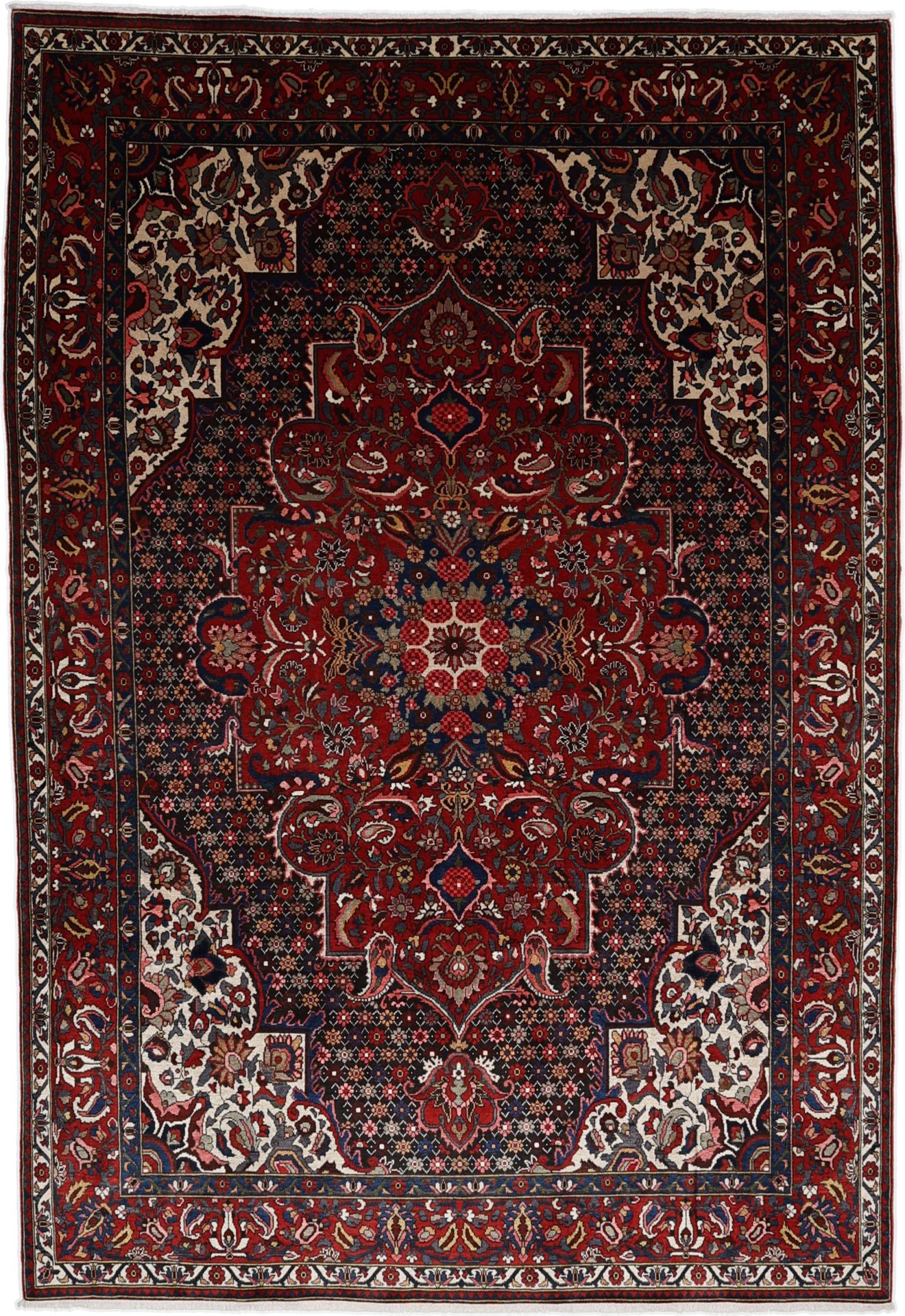 Bakhtiari Persian Rug 216 × 316 cm in Wool, hand-knotted