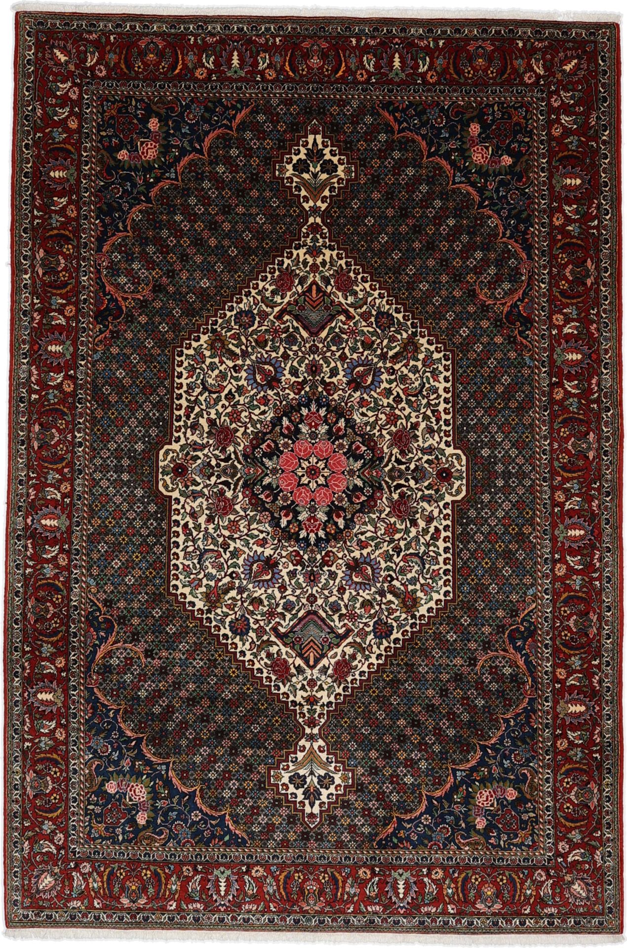 Hand-Knotted Bakhtiari Persian Rug, 200 × 300 cm, Wool