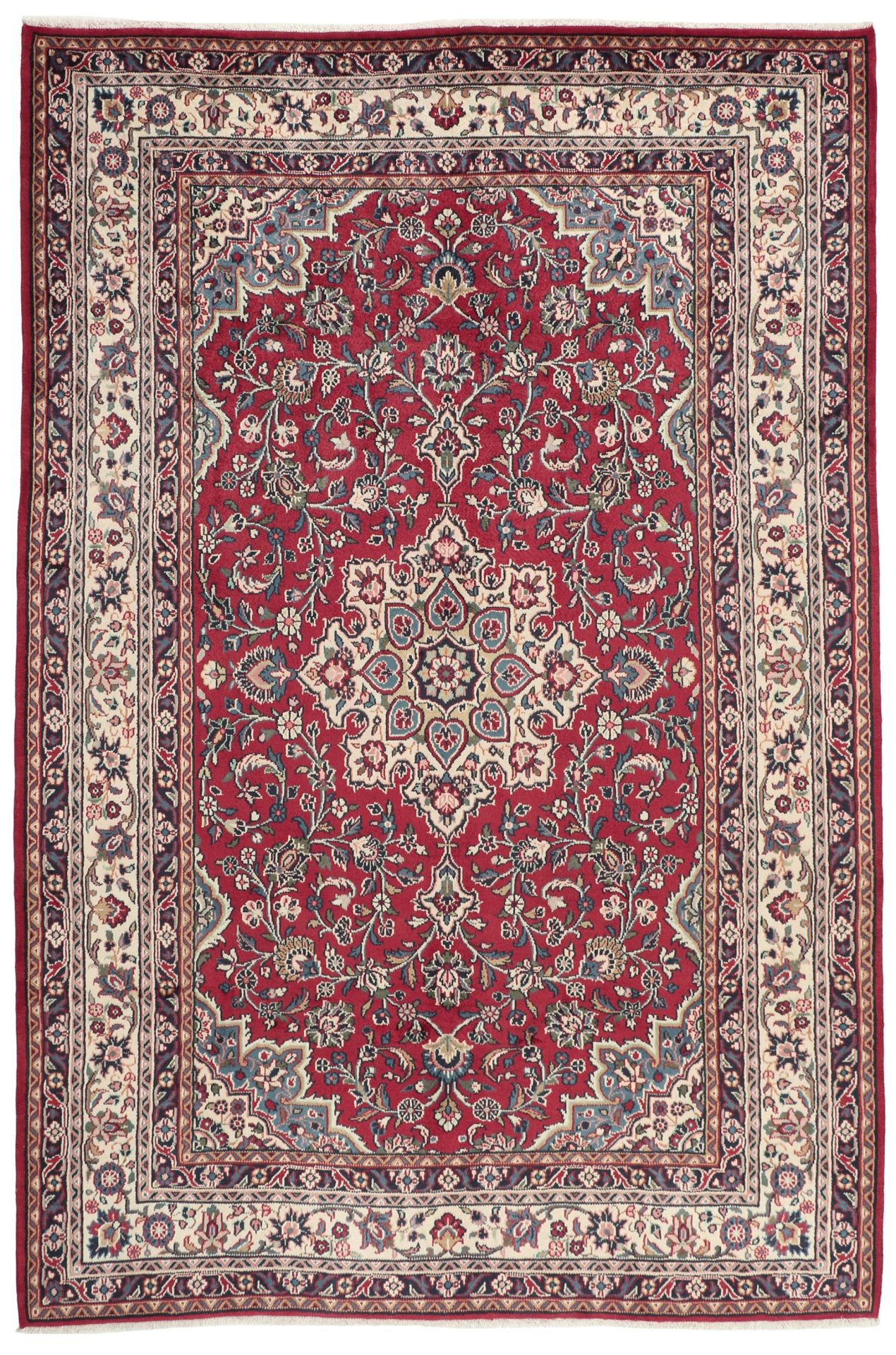 Hamadan Persian Rug 210 × 317 cm, hand-knotted
